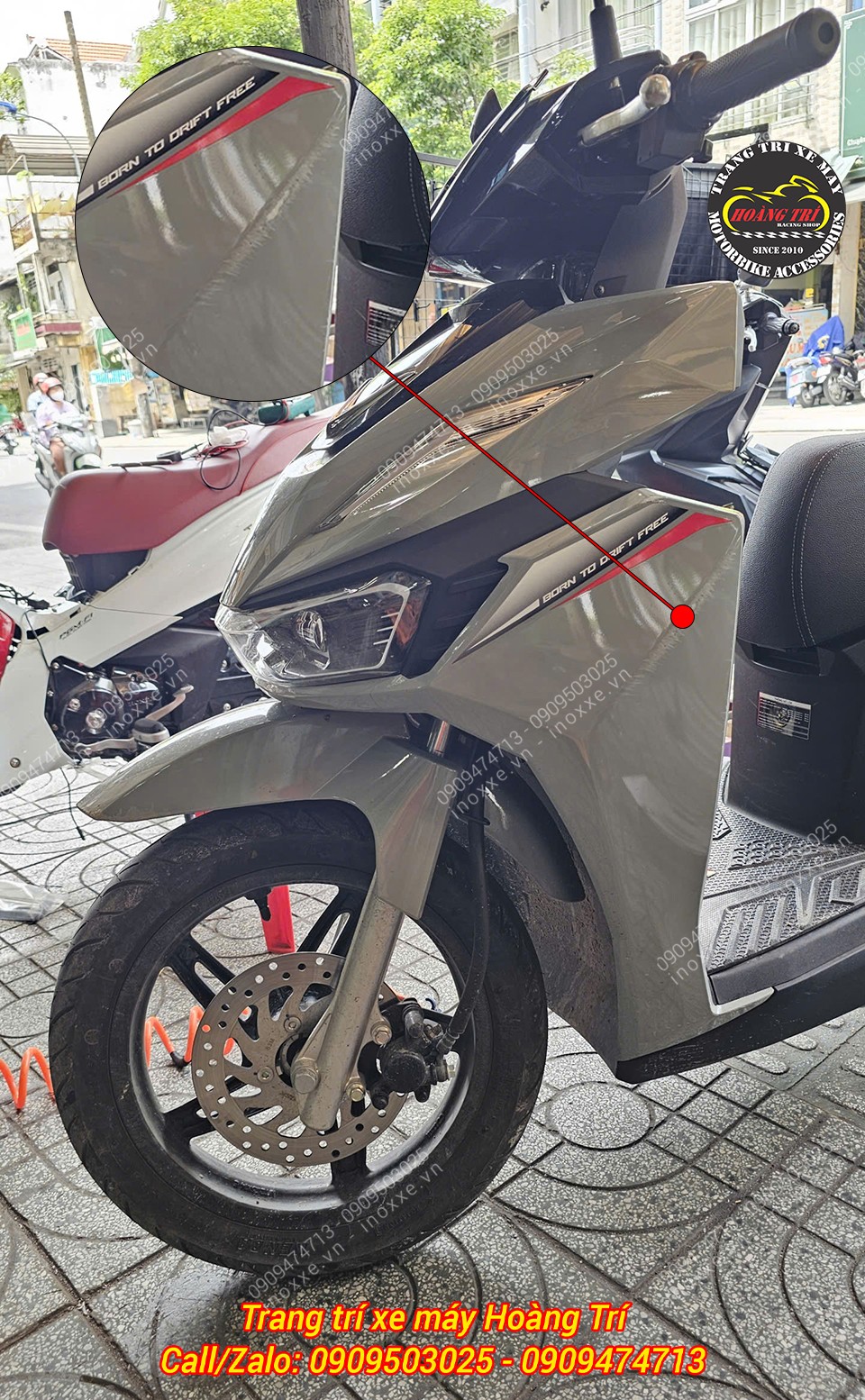 Độ phanh ABS cho xe máy điện Vinfast Viper
