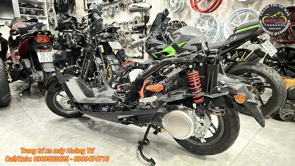 Phuộc sau RCB Tarmax cho xe Honda UC3