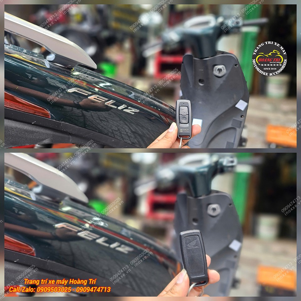 Bộ khóa Smartkey Honda lắp chuẩn cho xe máy điện Vinfast