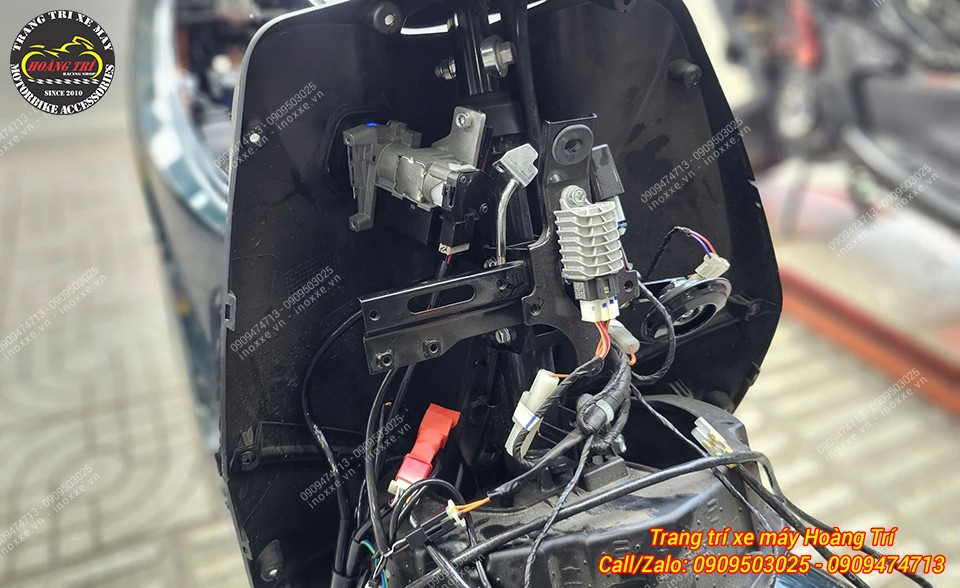 Bộ khóa Smartkey Honda lắp chuẩn cho xe máy điện Vinfast