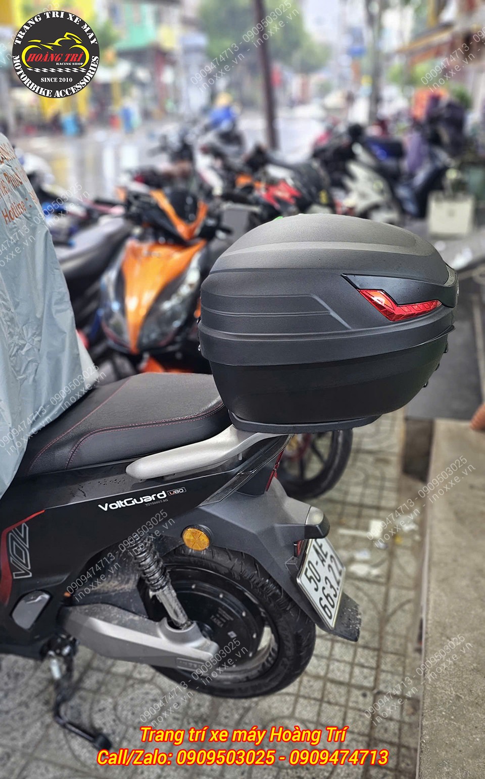 Tổng hợp thùng Givi chính hãng cho xe Yadea Voltguard
