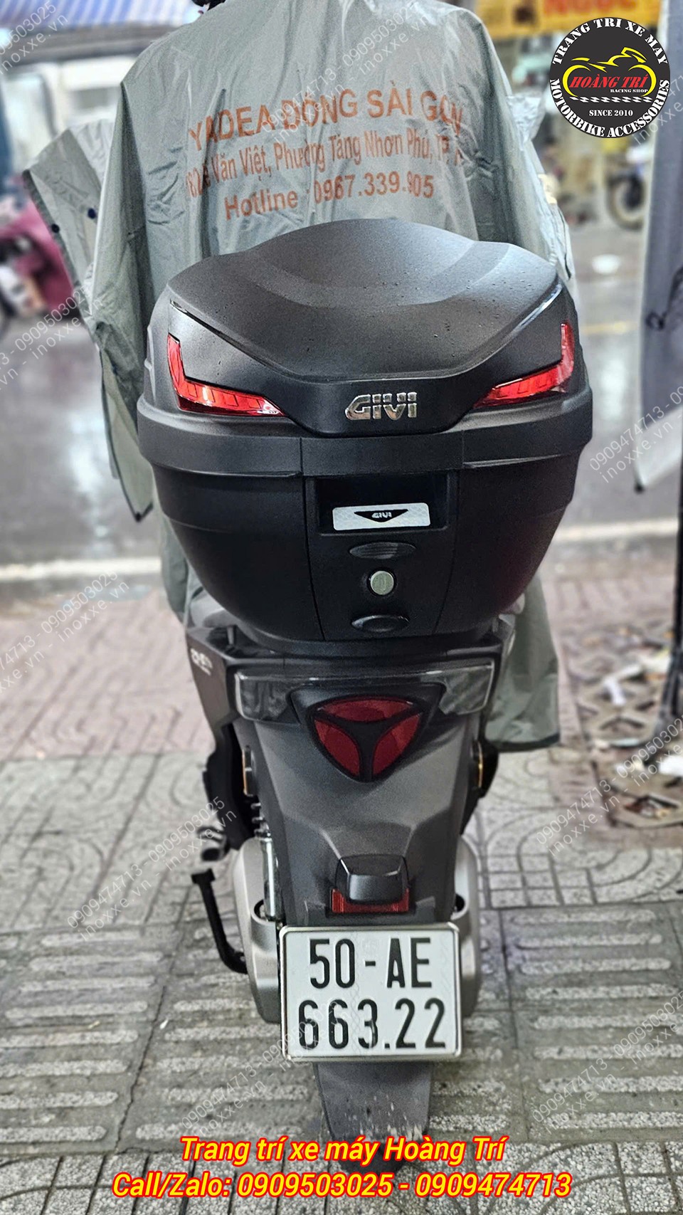 Tổng hợp thùng Givi chính hãng cho xe Yadea Voltguard