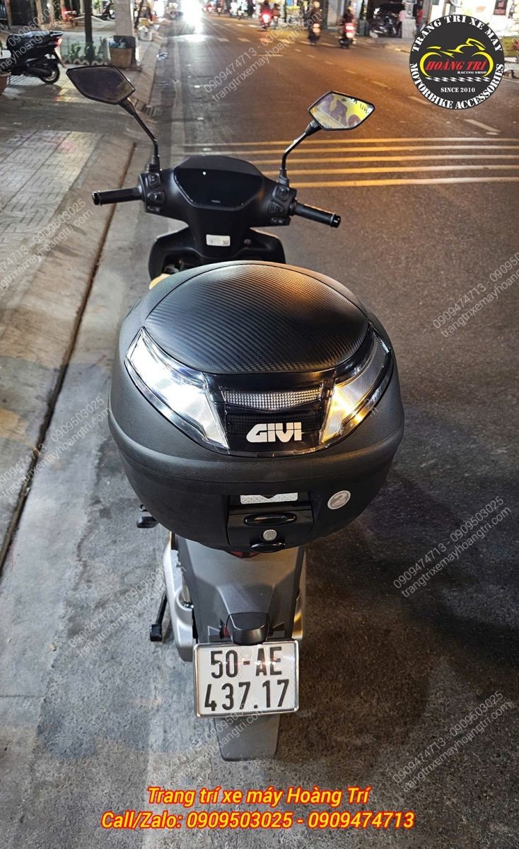 Tổng hợp thùng Givi chính hãng cho xe Yadea Voltguard