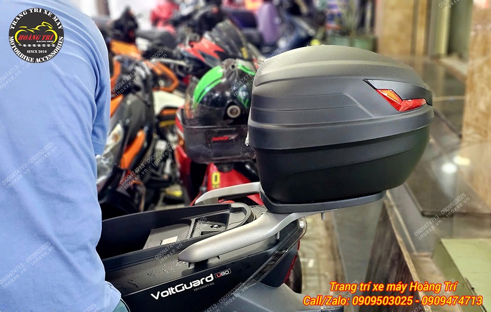 Tổng hợp thùng Givi chính hãng cho xe Yadea Voltguard