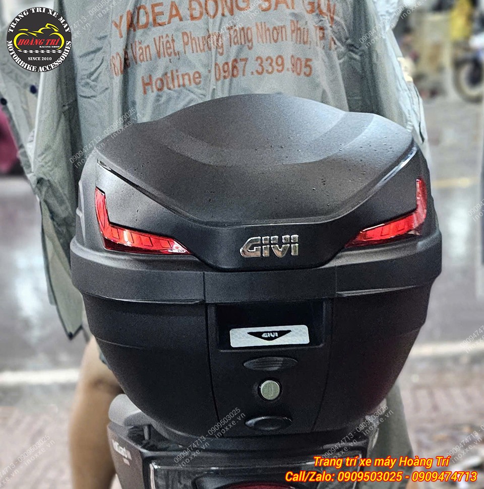 Tổng hợp thùng Givi chính hãng cho xe Yadea Voltguard