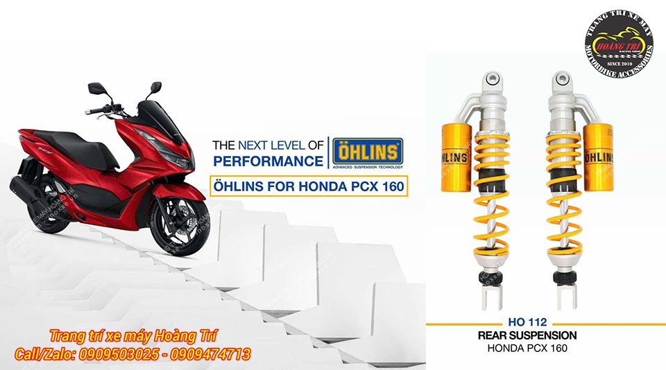 Phuộc Ohlins PCX 160 chính hãng - HO112