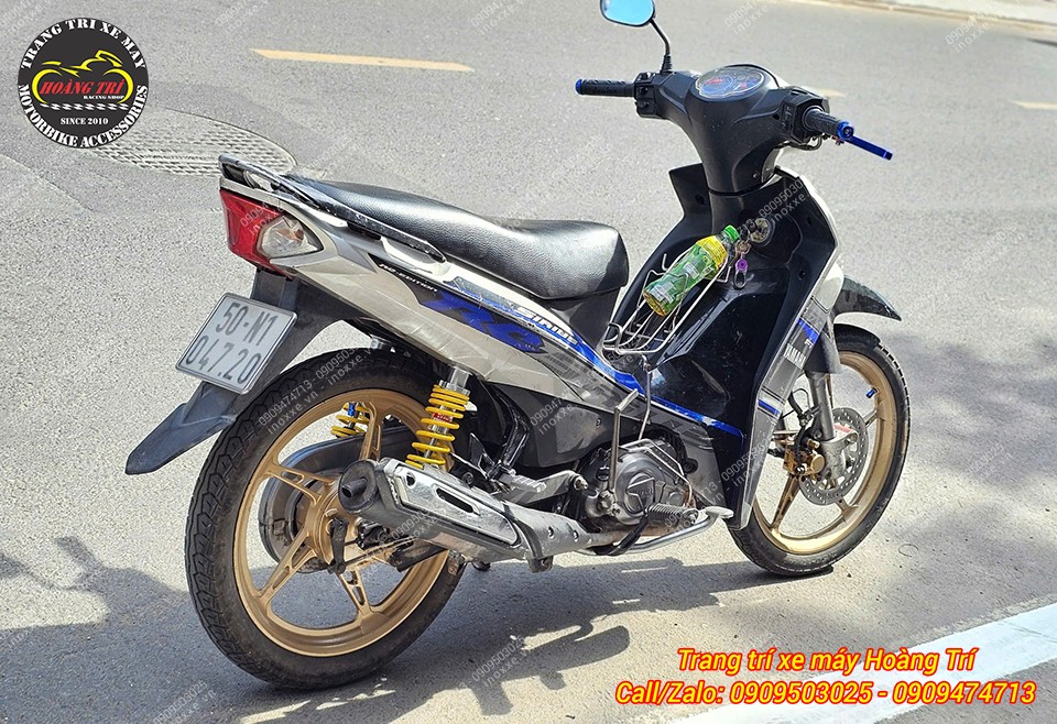Phuộc Racing Boy series C lắp cho xe Jupiter, Sirius