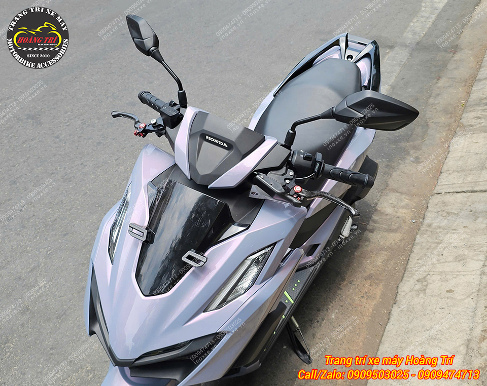 Tay thắng CRG Carbon Vario 2018/Airblade 125/Vario 160 CBS