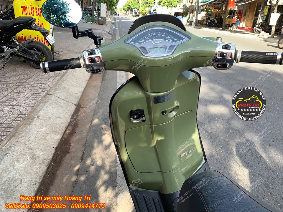 Móc treo đồ Vespa - nhôm CNC