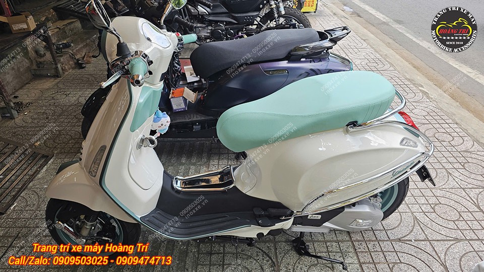 Móc treo đồ Vespa - nhôm CNC