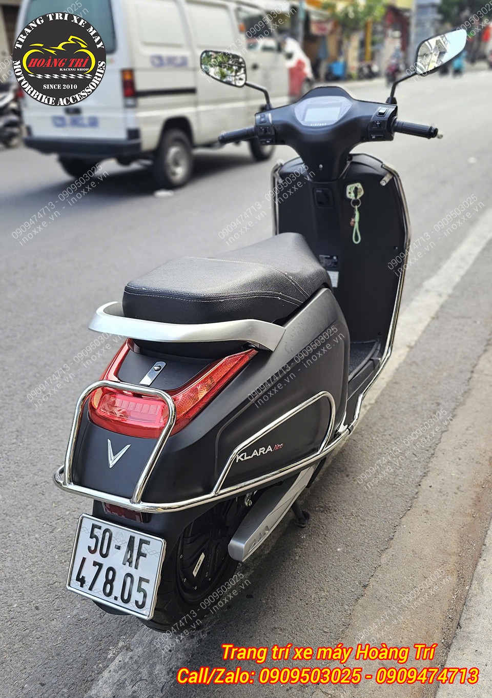 Khung bảo vệ xe máy điện Klara S/Klara Neo