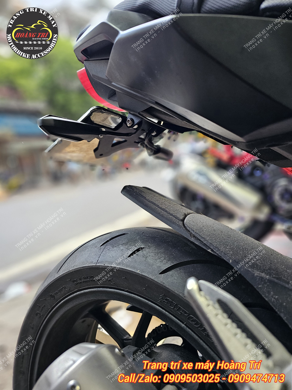 Pát biển số CB650