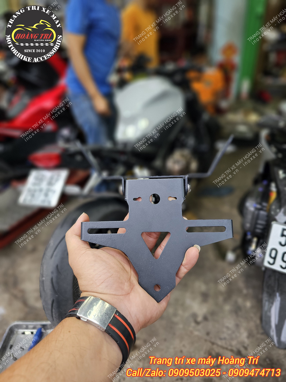 Pát biển số CB650