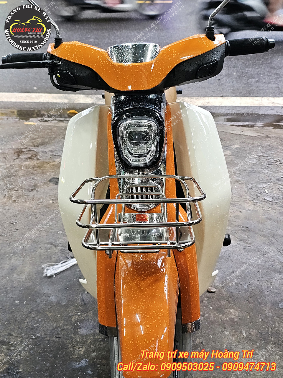 Rổ Super Cub 125 lắp cho xe GPX POP Z