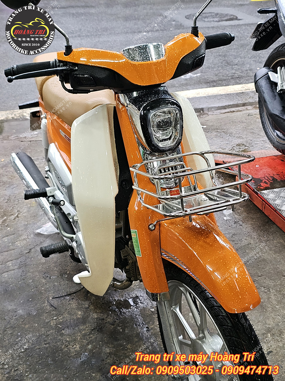 Rổ Super Cub 125 lắp cho xe GPX POP Z