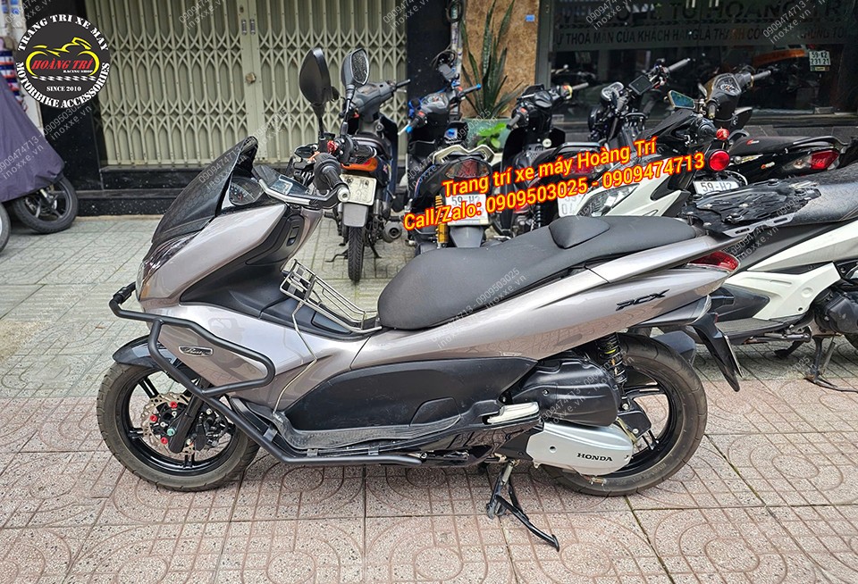 Khung chống đổ HTR độ cho xe PCX 2010 - 2012