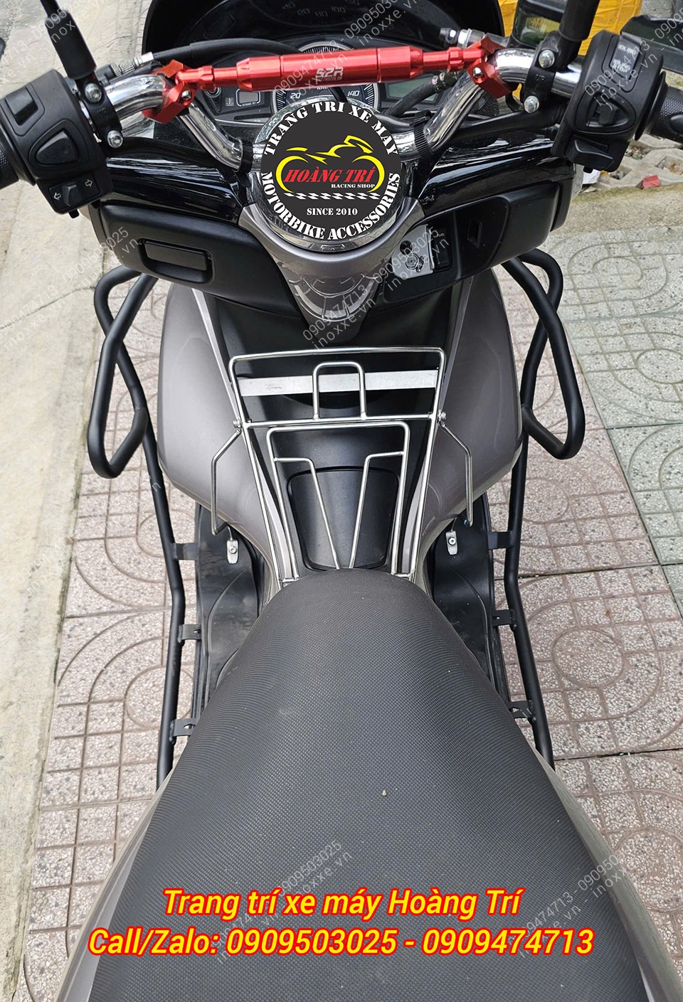 Khung chống đổ HTR độ cho xe PCX 2010 - 2012