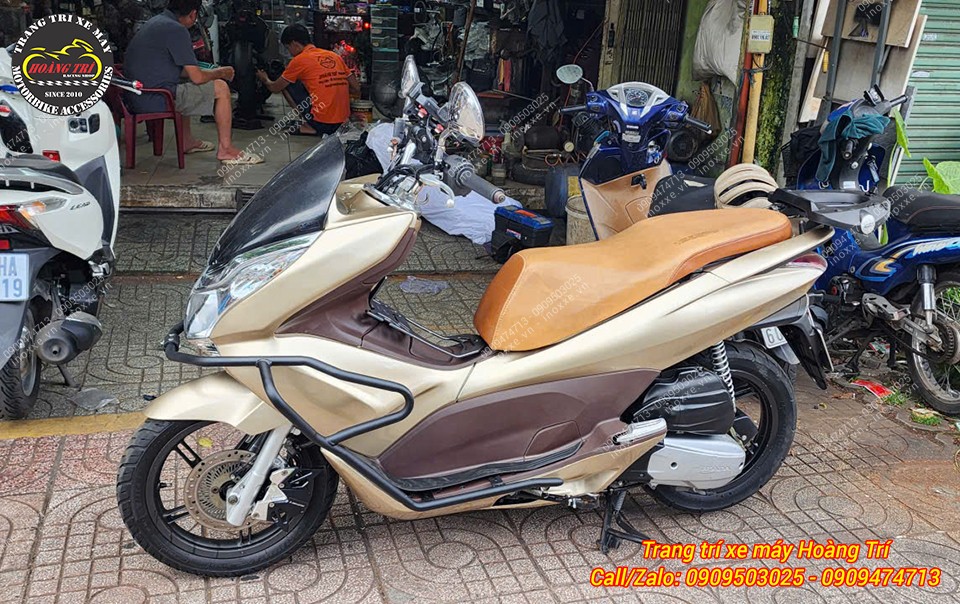 Khung chống đổ HTR độ cho xe PCX 2010 - 2012
