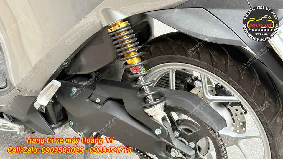 Phuộc sau YSS cho xe máy điện Quantum