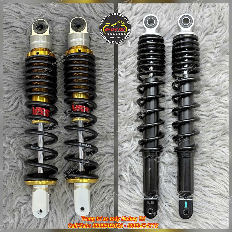 Phuộc sau YSS cho xe máy điện Quantum