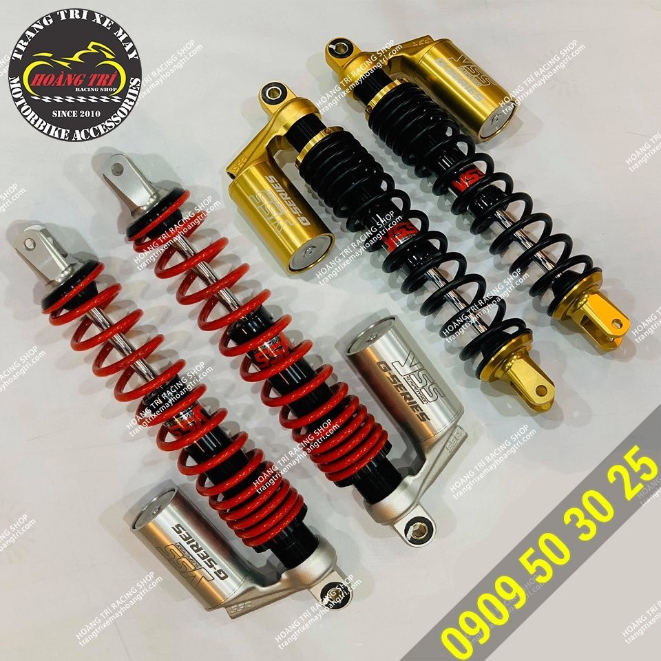 Phuộc sau YSS cho xe máy điện Quantum