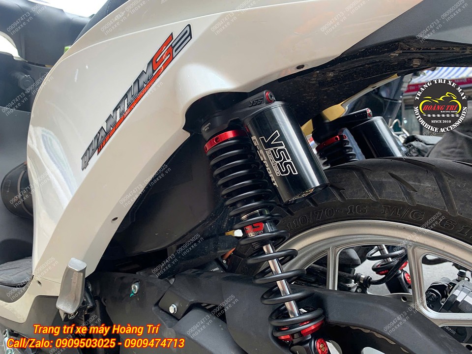 Phuộc sau YSS cho xe máy điện Quantum