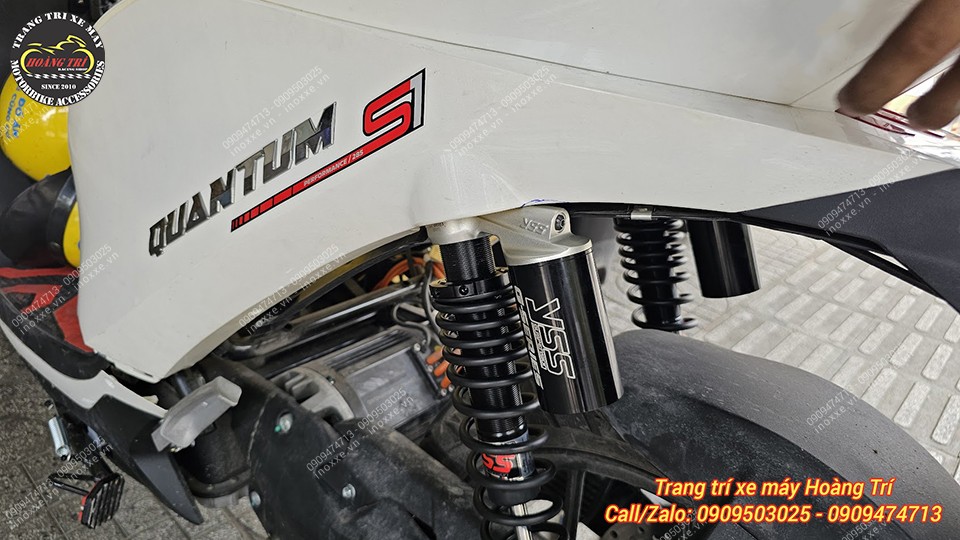 Phuộc sau YSS cho xe máy điện Quantum