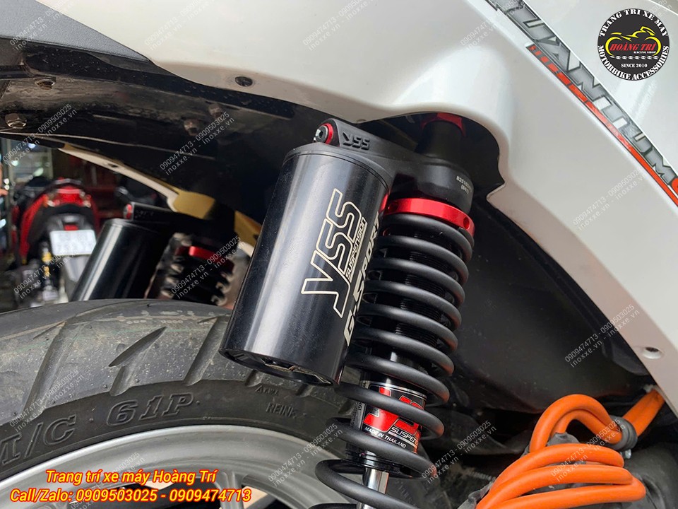 Phuộc sau YSS cho xe máy điện Quantum