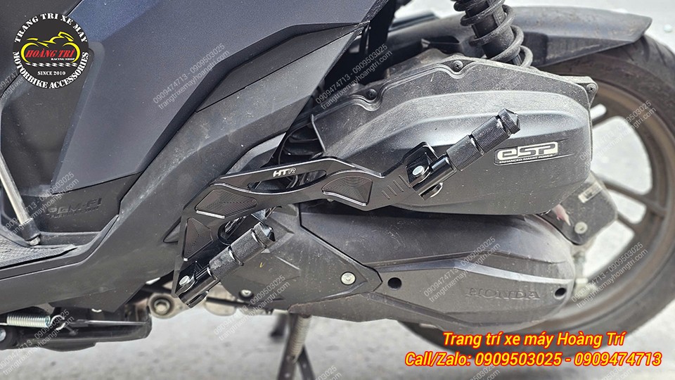 Gác chân phụ HTR độ cho xe Vario