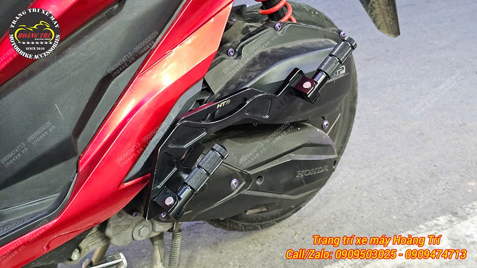 Gác chân phụ HTR độ cho xe Vario