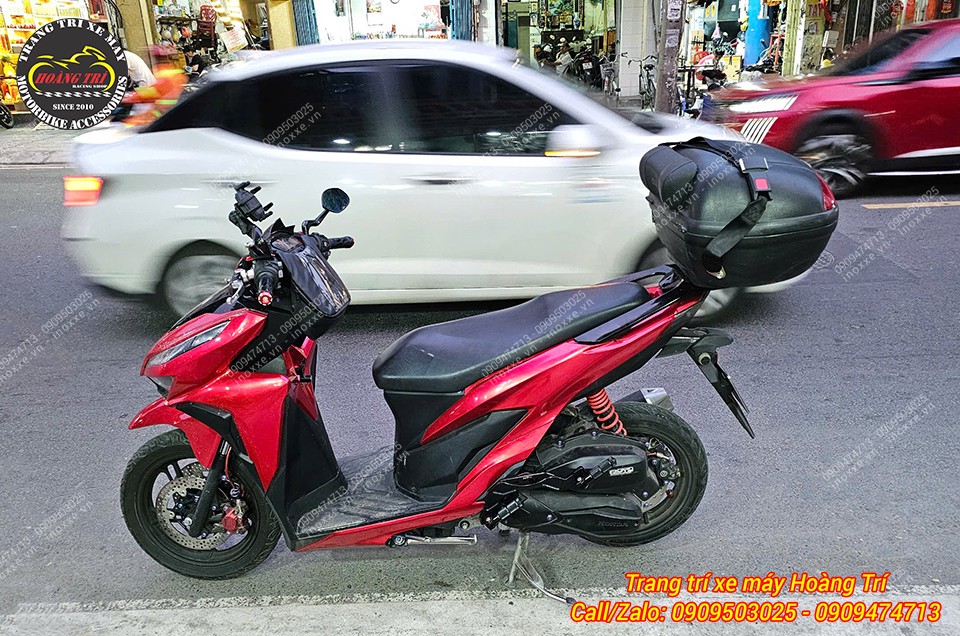 Gác chân phụ HTR độ cho xe Vario