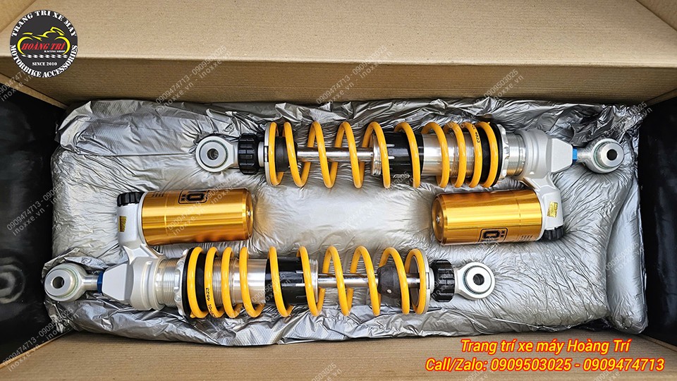 Phuộc Ohlins AP 243 chính hãng lắp cho xe Aprilia SR GT 200