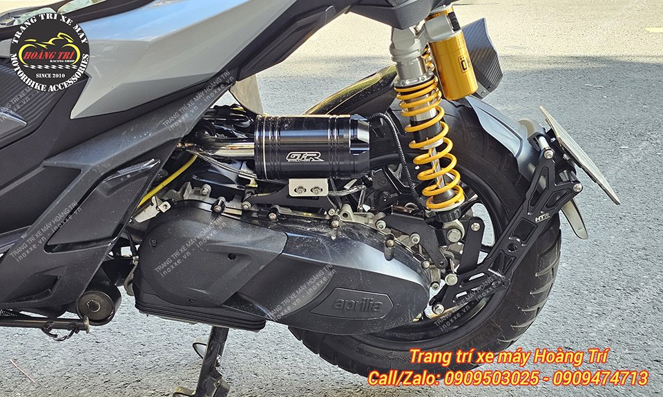 Phuộc Ohlins AP 243 chính hãng lắp cho xe Aprilia SR GT 200