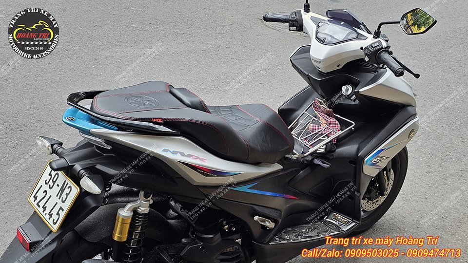 Yên độ 2 tầng Yamaha NVX kiểu Thái Lan có đệm tựa lưng