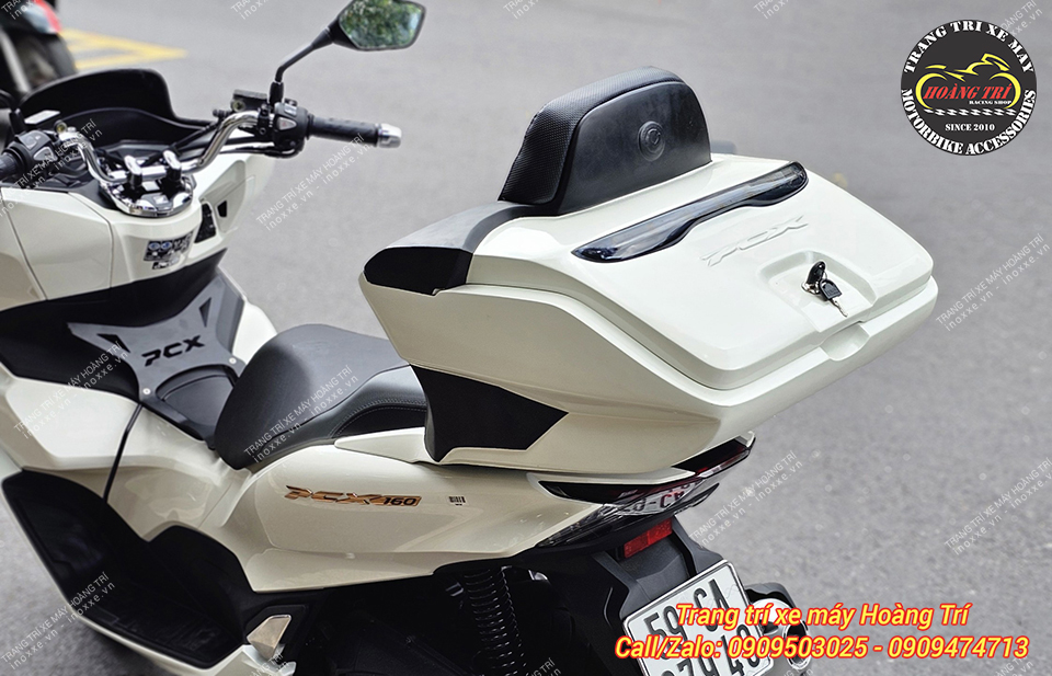 Thùng sau (Rear Box) tựa lưng PCX 160 hàng nhập Indonesia