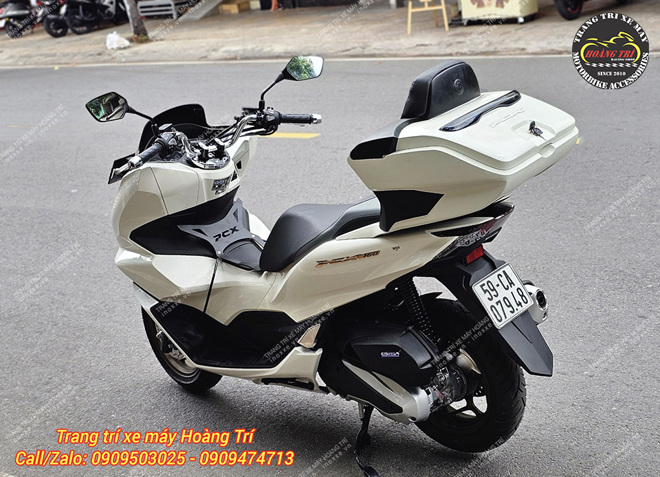 Thùng sau (Rear Box) tựa lưng PCX 160 hàng nhập Indonesia