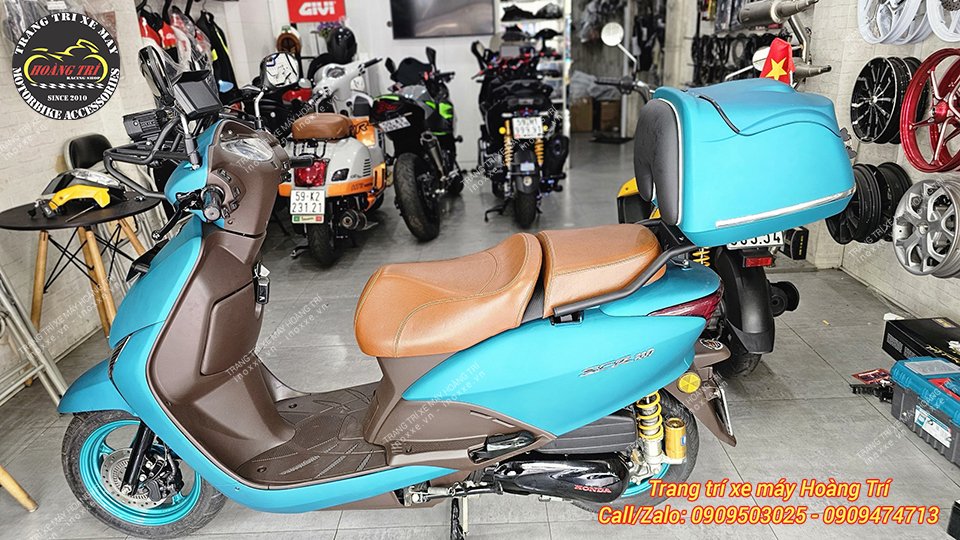 Yên độ 2 tầng rời cho xe Honda SCR/Lead kiểu Vespa