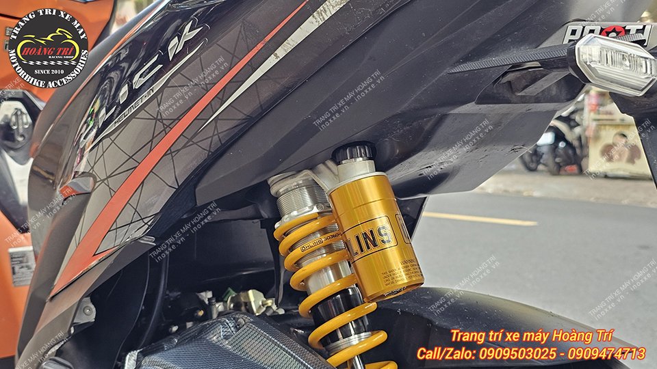 Phuộc Ohlins HO231 lắp cho xe Vario/Click Thái 125-150