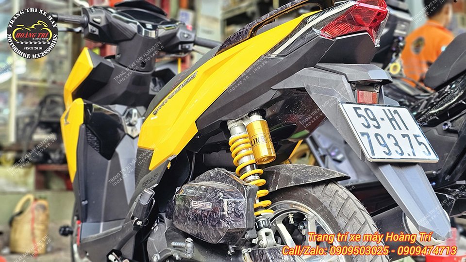 Phuộc Ohlins HO231 lắp cho xe Vario/Click Thái 125-150