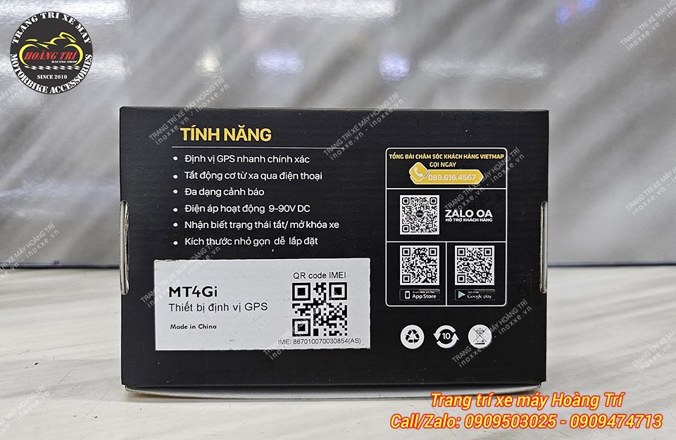 Thiết bị định vị xe máy MT4Gi