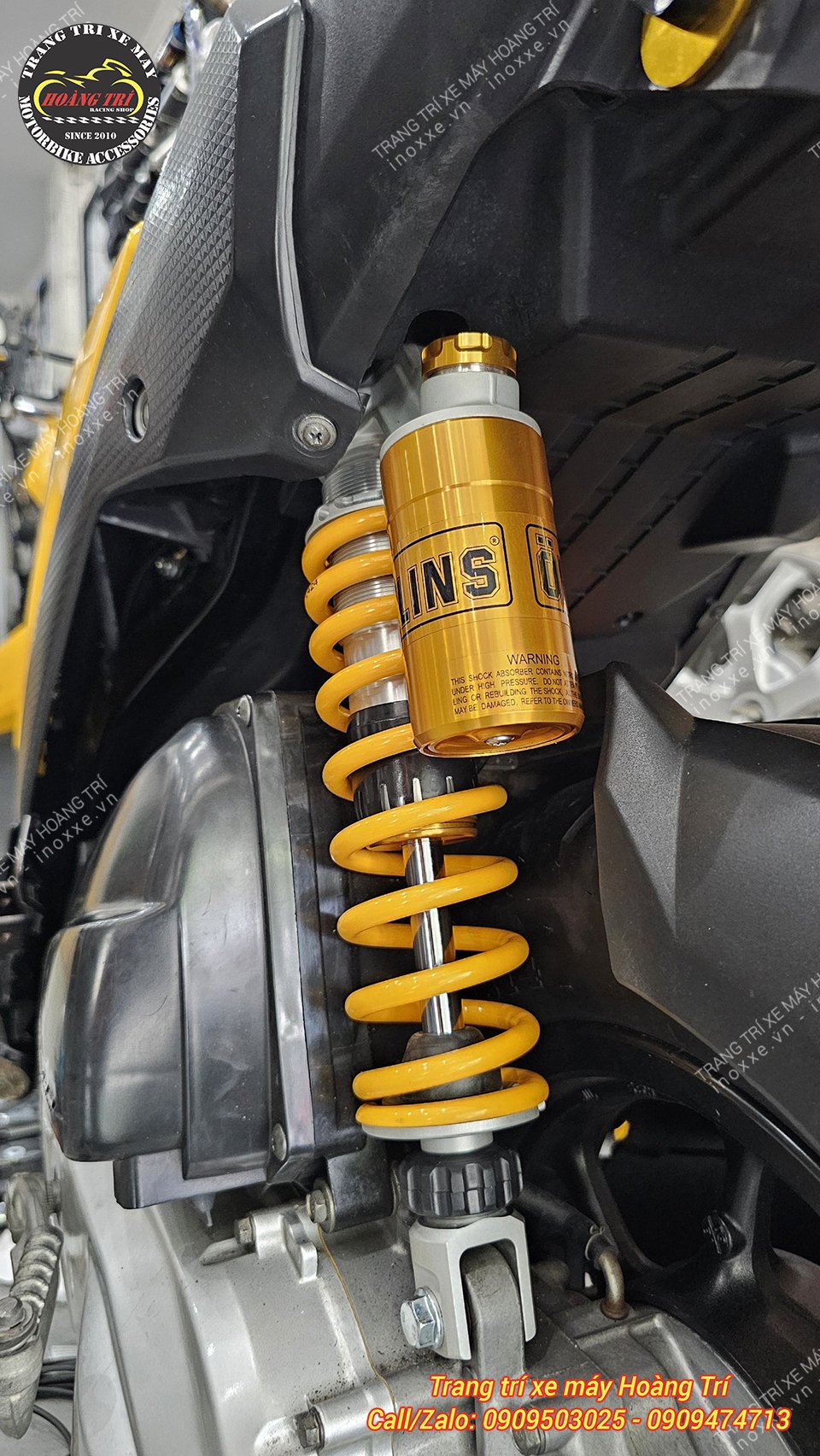 Phuộc Ohlins HO811 chính hãng lắp cho xe Zoomer X