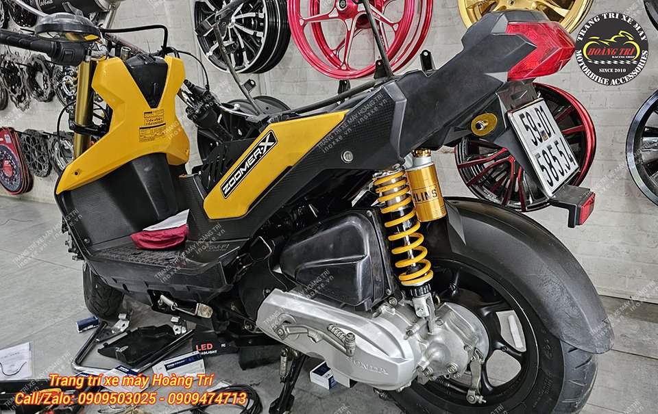 Phuộc Ohlins HO811 chính hãng lắp cho xe Zoomer X