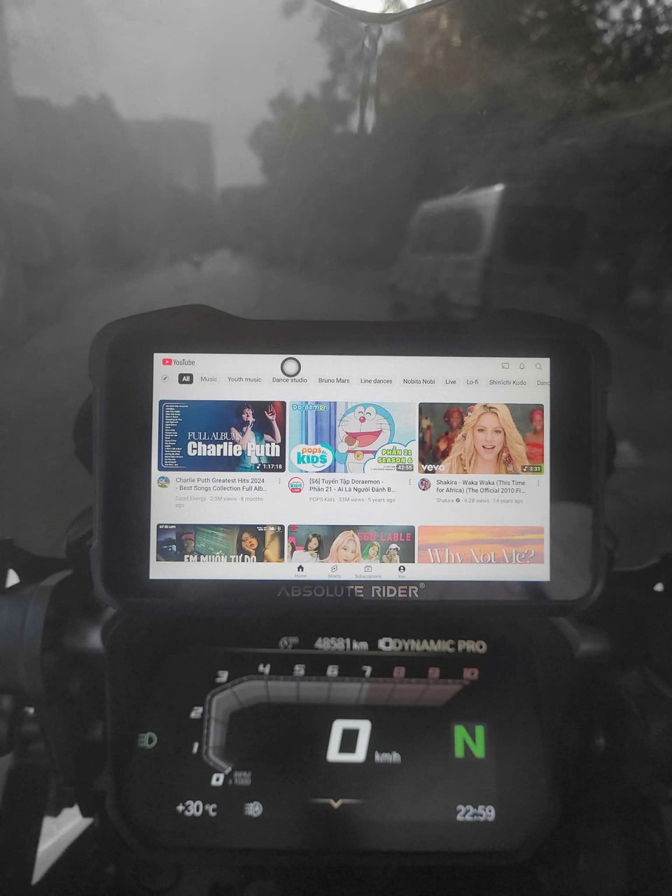 Màn hình Android ABSolute Rider A1 chính hãng