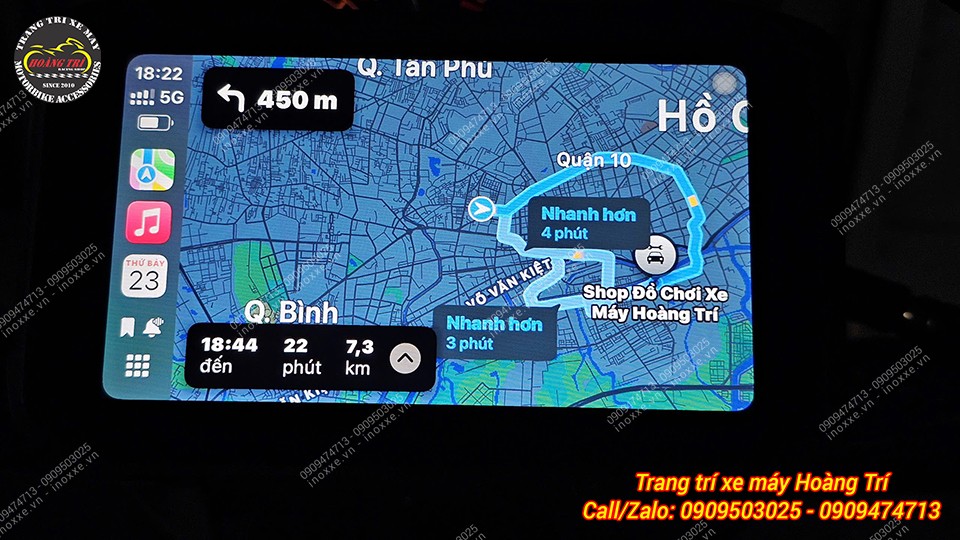 Màn hình Android ABSolute Rider A1 chính hãng