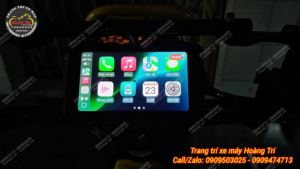 Màn hình Android ABSolute Rider A1 chính hãng