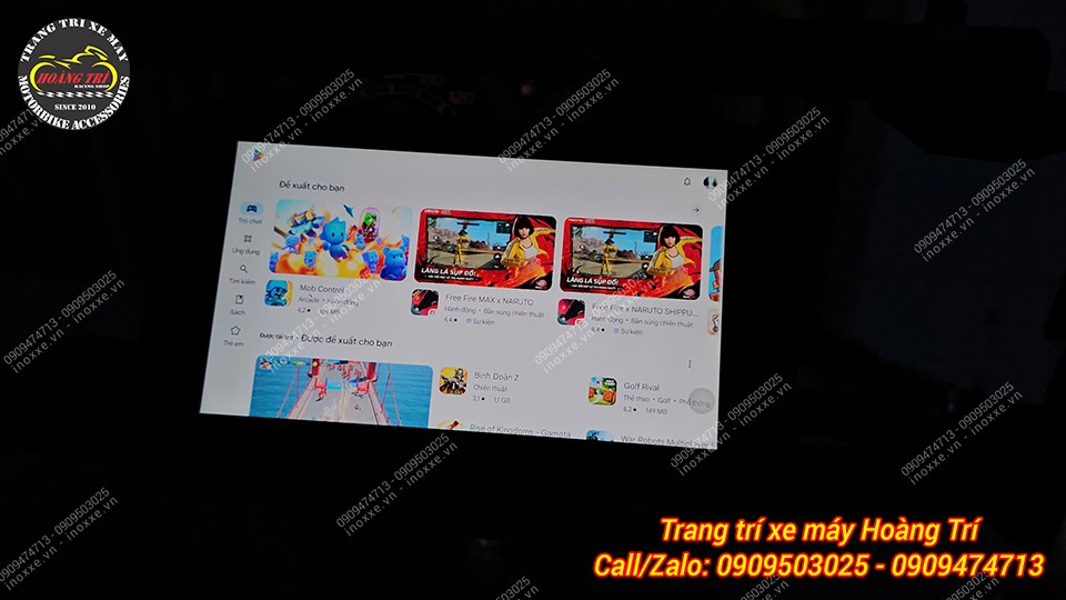 Màn hình Android ABSolute Rider A1 chính hãng