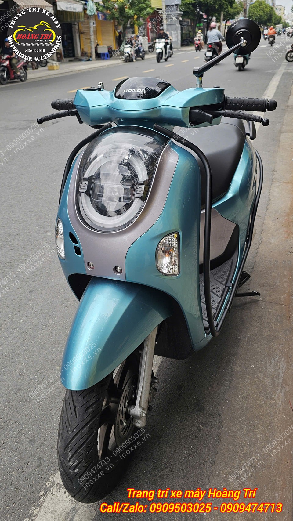 Khung bảo vệ xe Scoopy 2024-2025
