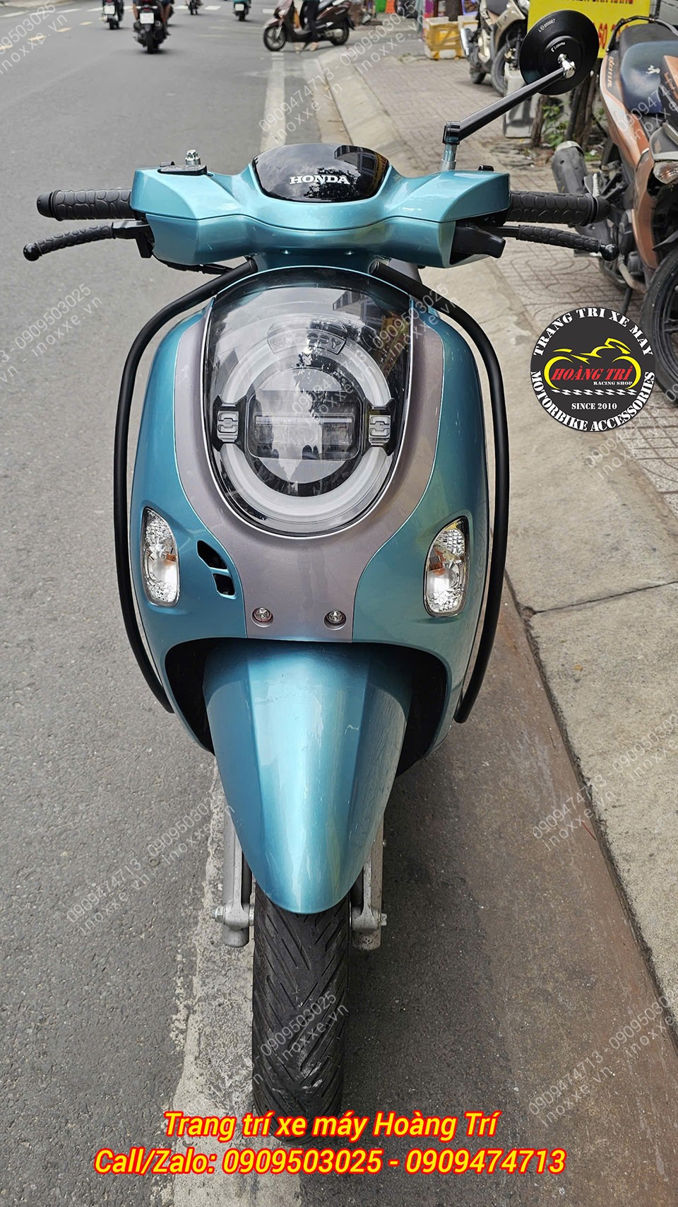 Khung bảo vệ xe Scoopy 2024-2025