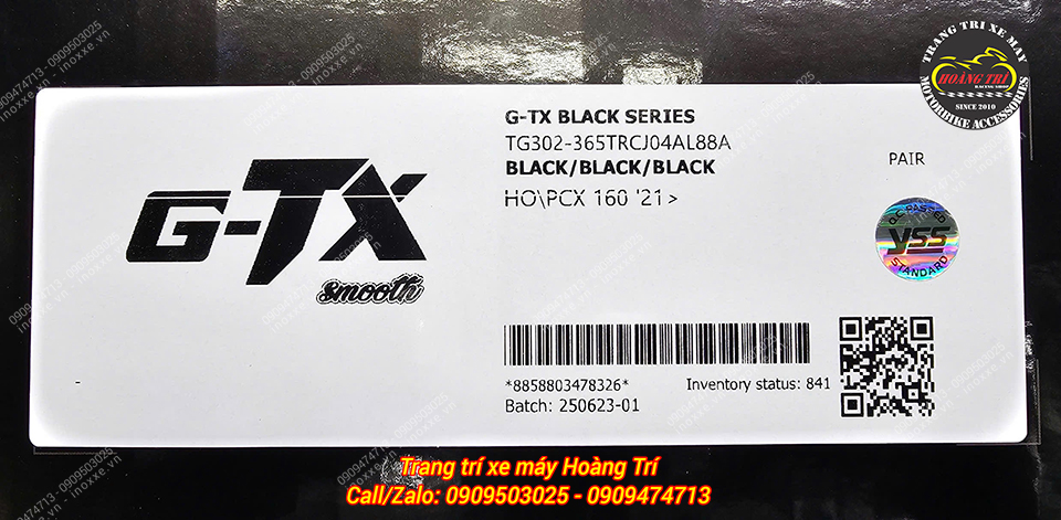 Phuộc bình dầu YSS G-TX lắp chuẩn cho xe PCX 160 hàng chính hãng Thái Lan