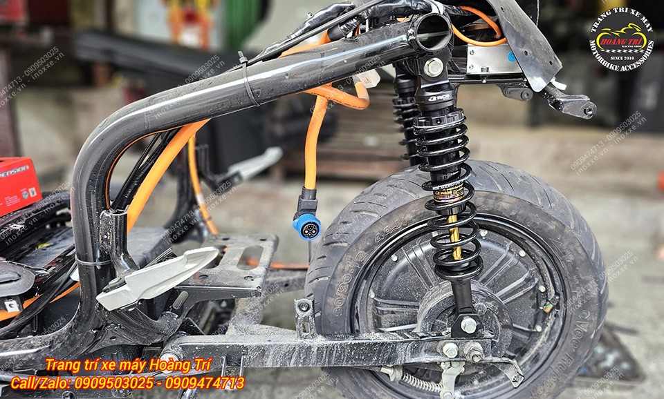 Phuộc sau Racing Boy series C cho xe Vinfast EVO